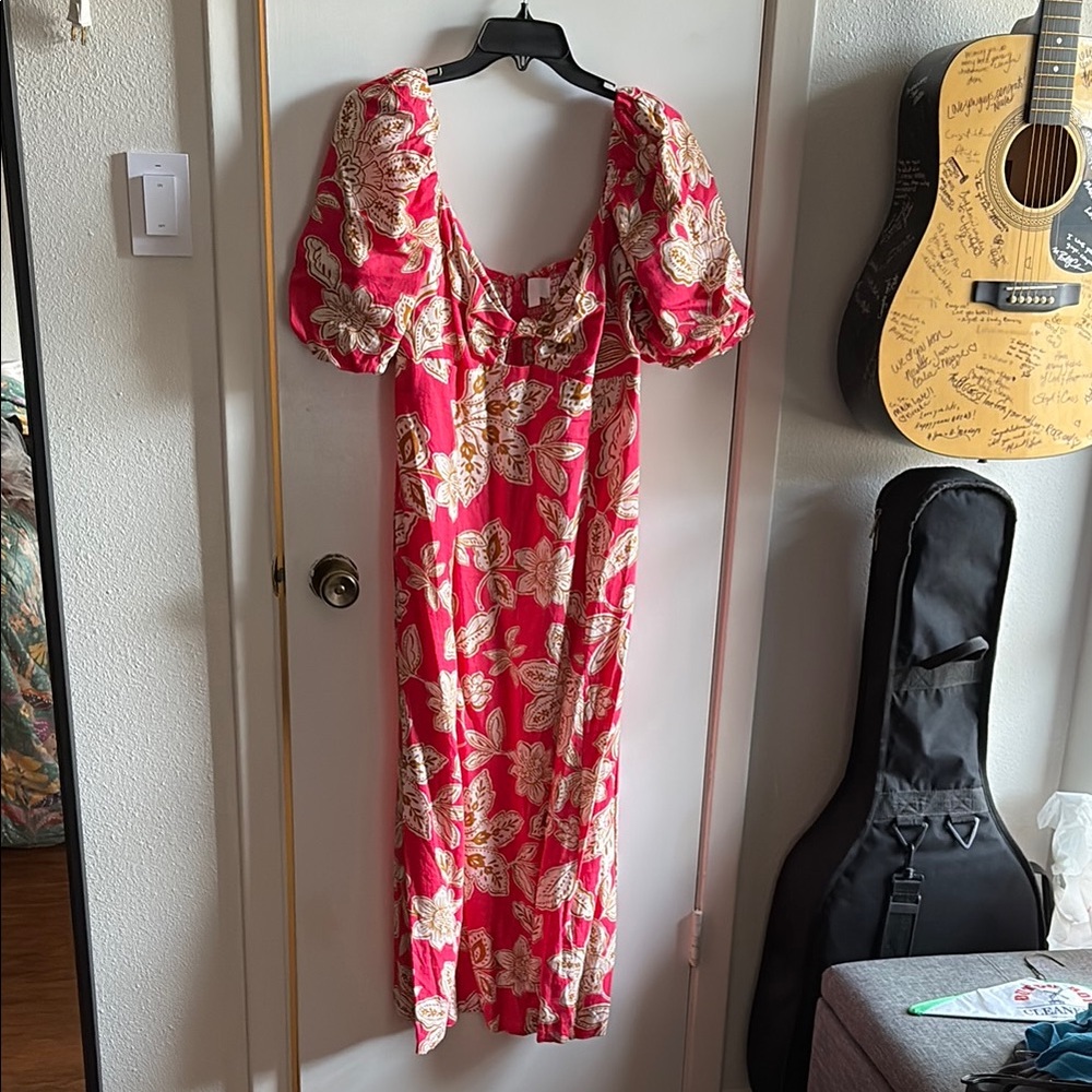 “Every” brand Floral Red Dress Sz XL